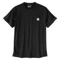 Men's Carhartt Force Pocket T-Shirt Black