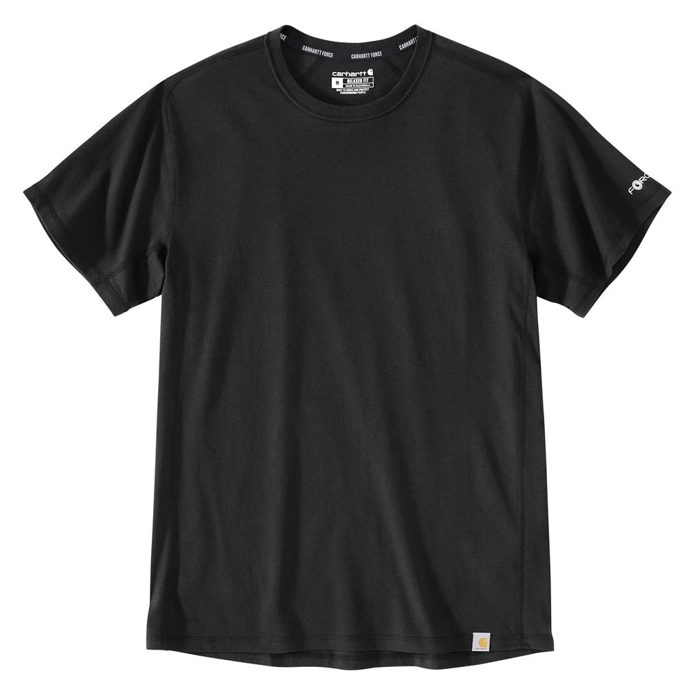 Men's Carhartt Force Relaxed Fit Midweight T-Shirt Black 1 Men's Carhartt Force Relaxed Fit Midweight T-Shirt Black