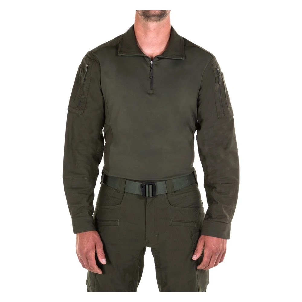 Men's First Tactical Defender Shirt Green 1 Men's First Tactical Defender Shirt Green