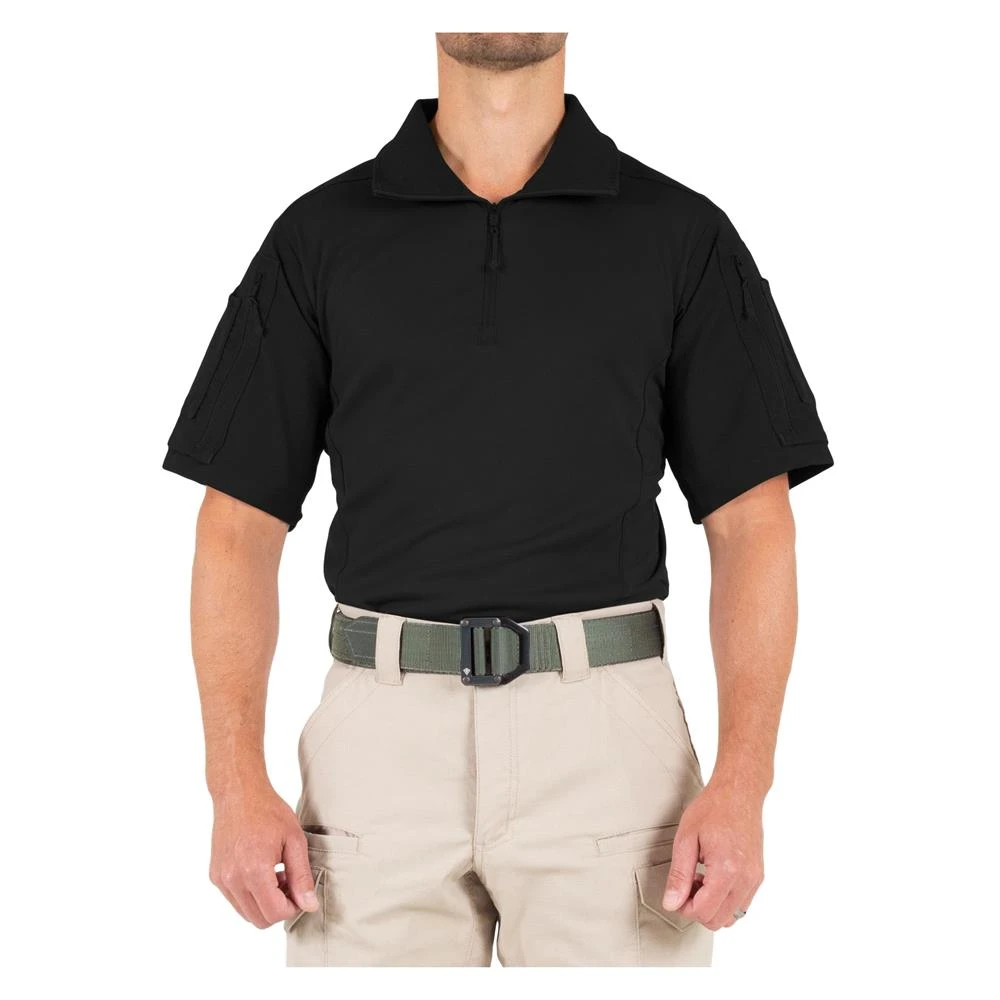 Men's First Tactical Defender Short Sleeve Shirt Black 1 Men's First Tactical Defender Short Sleeve Shirt Black