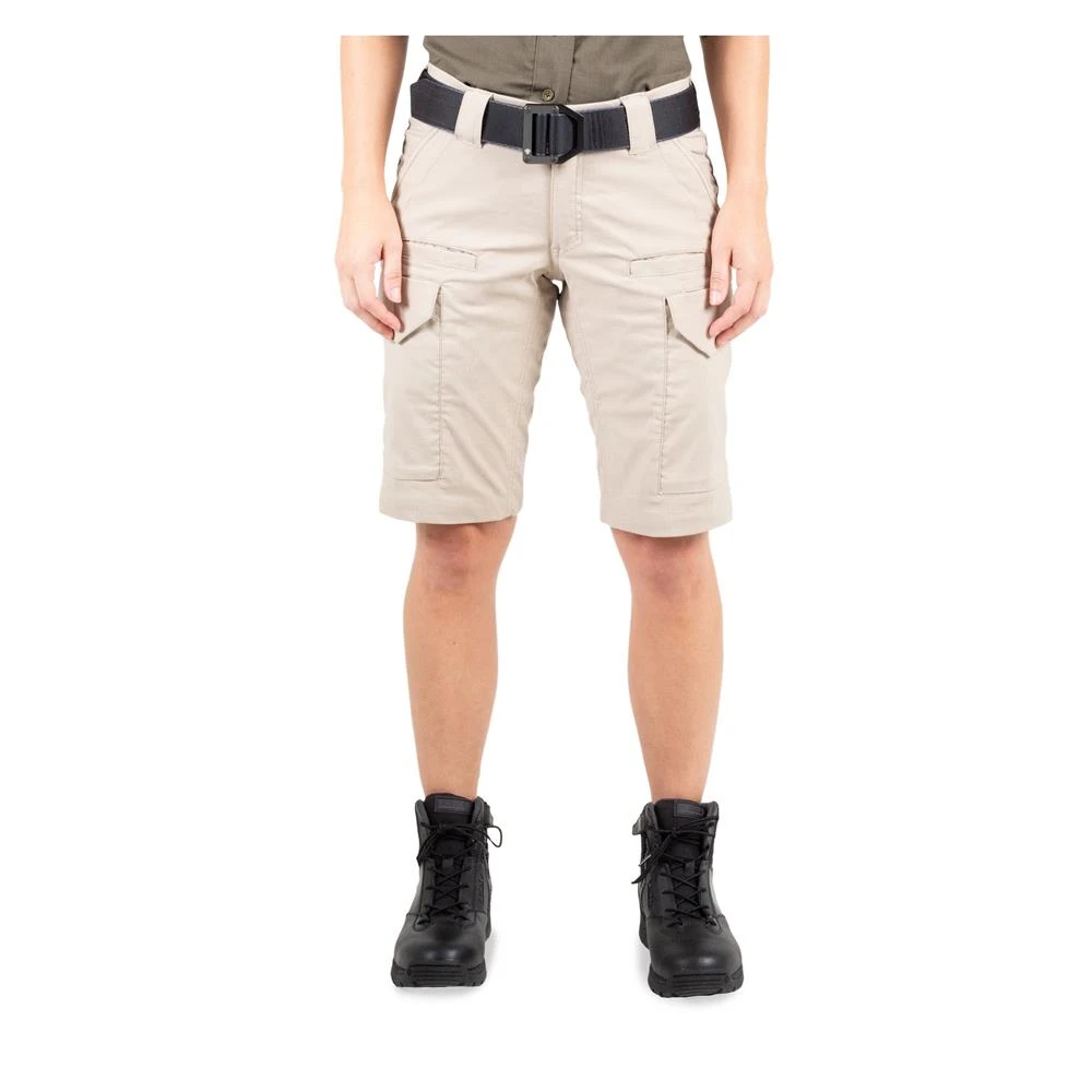 Women's First Tactical V2 Shorts Khaki~2 1 Women's First Tactical V2 Shorts Khaki~2
