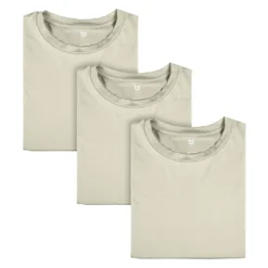 Men's Mission Made Performance T-Shirts (3 Pack) Sand