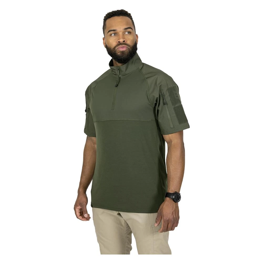 Men's Mission Made Short Sleeve Combat Shirt Green 1 Men's Mission Made Short Sleeve Combat Shirt Green