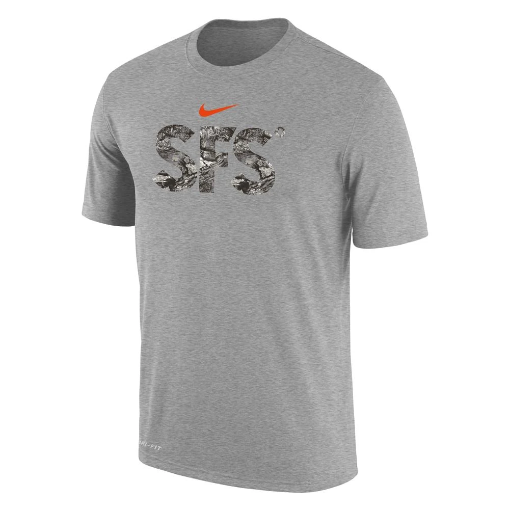 Men's Nike SFS Dri-Fit Cotton T-Shirt Heather 1 Men's Nike SFS Dri-Fit Cotton T-Shirt Heather