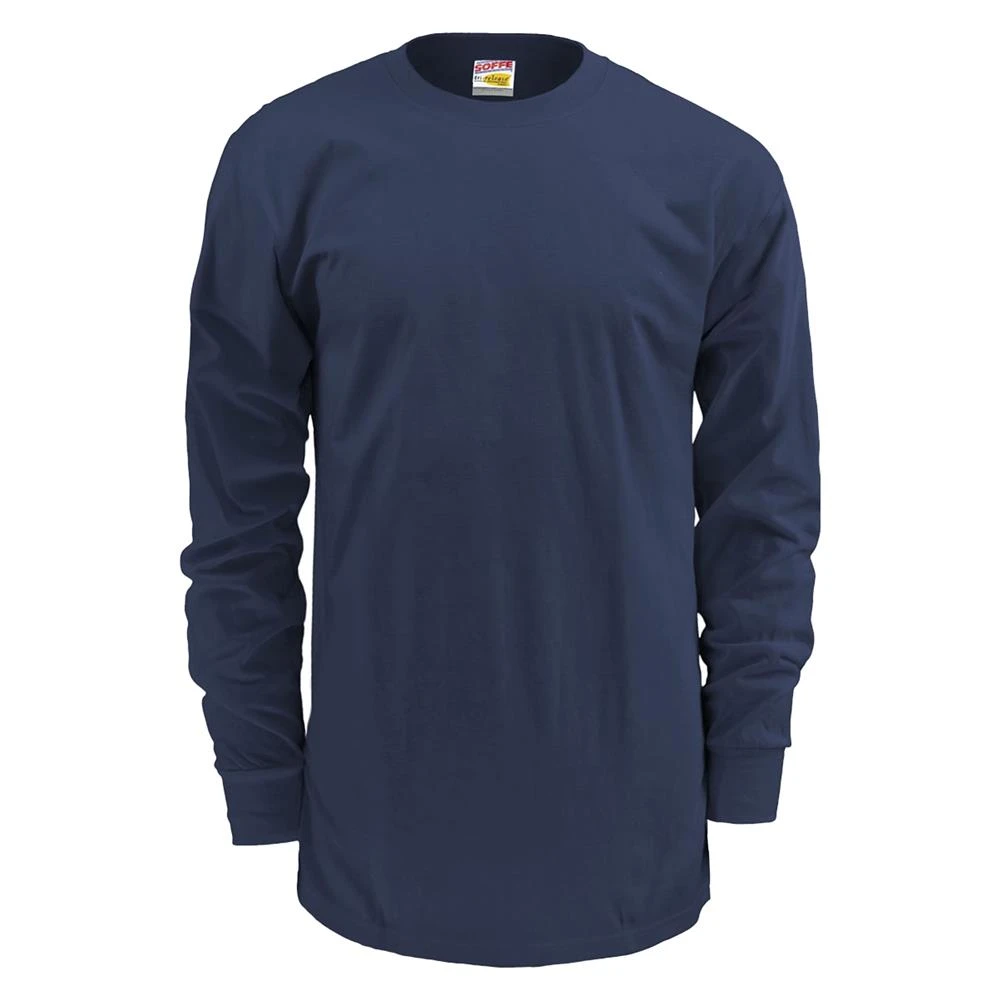 Men's Soffe Dri-Release Long Sleeve T-Shirt Navy 1 Men's Soffe Dri-Release Long Sleeve T-Shirt Navy