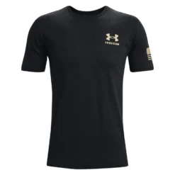 Men's Under Armour Freedom Flag Camo T-Shirt Black