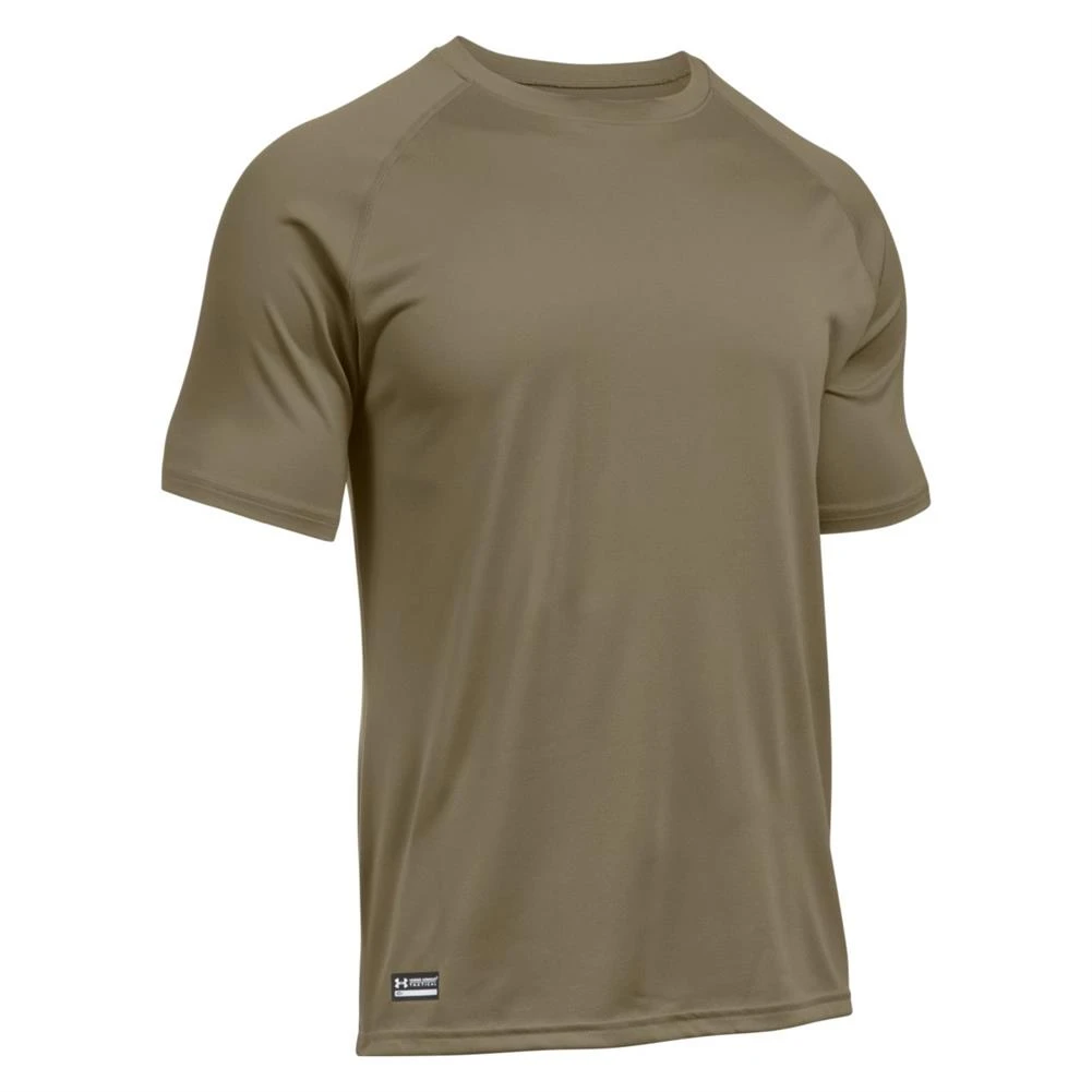 Men's Under Armour Tactical Tech Tee Tan 1 Men's Under Armour Tactical Tech Tee Tan