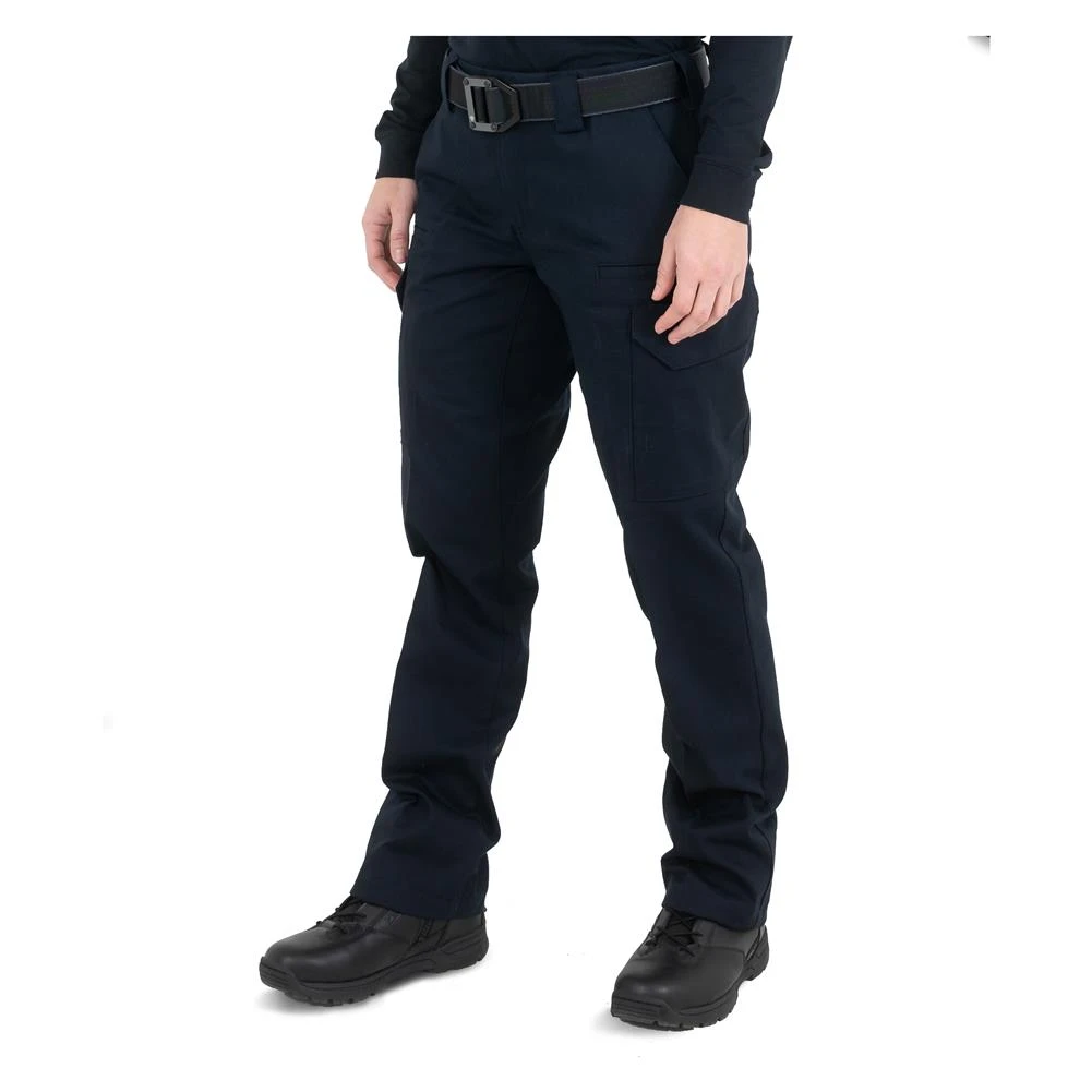 Women's First Tactical Cotton Cargo Station Pants Navy~2 2 Women's First Tactical Cotton Cargo Station Pants Navy~2 - Image 2