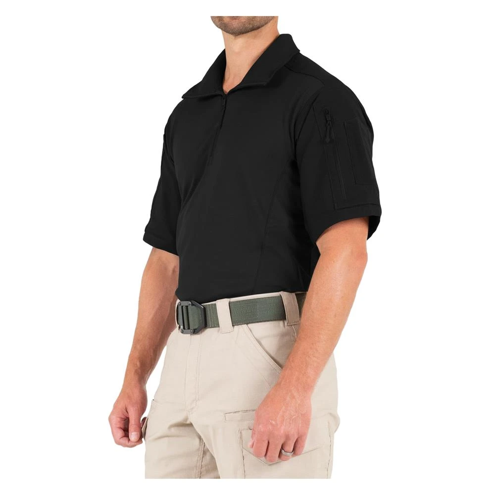 Men's First Tactical Defender Short Sleeve Shirt Black 2 Men's First Tactical Defender Short Sleeve Shirt Black - Image 2