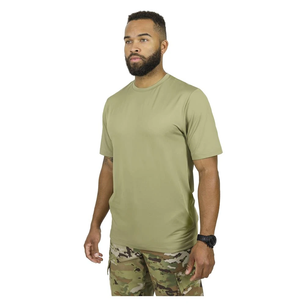 Men's Mission Made Performance T-Shirts (3 Pack) Tan 2 Men's Mission Made Performance T-Shirts (3 Pack) Tan - Image 2