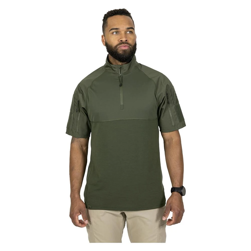 Men's Mission Made Short Sleeve Combat Shirt Green 2 Men's Mission Made Short Sleeve Combat Shirt Green - Image 2