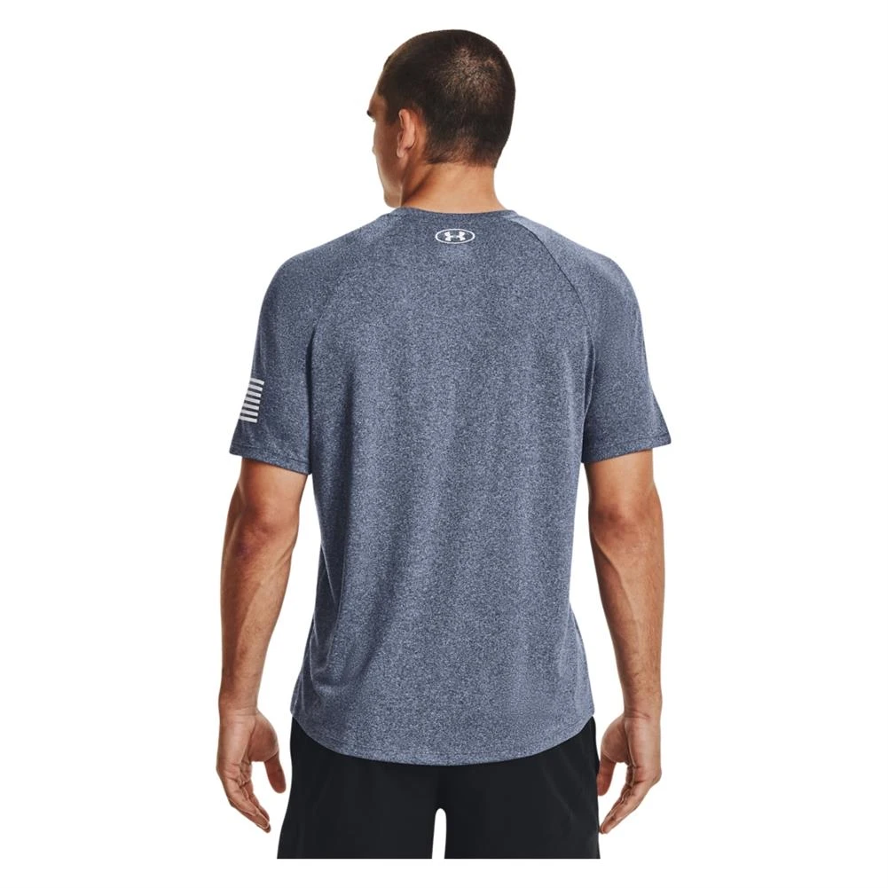 Men's Under Armour Freedom Tech T-Shirt Heather 2 Men's Under Armour Freedom Tech T-Shirt Heather - Image 2