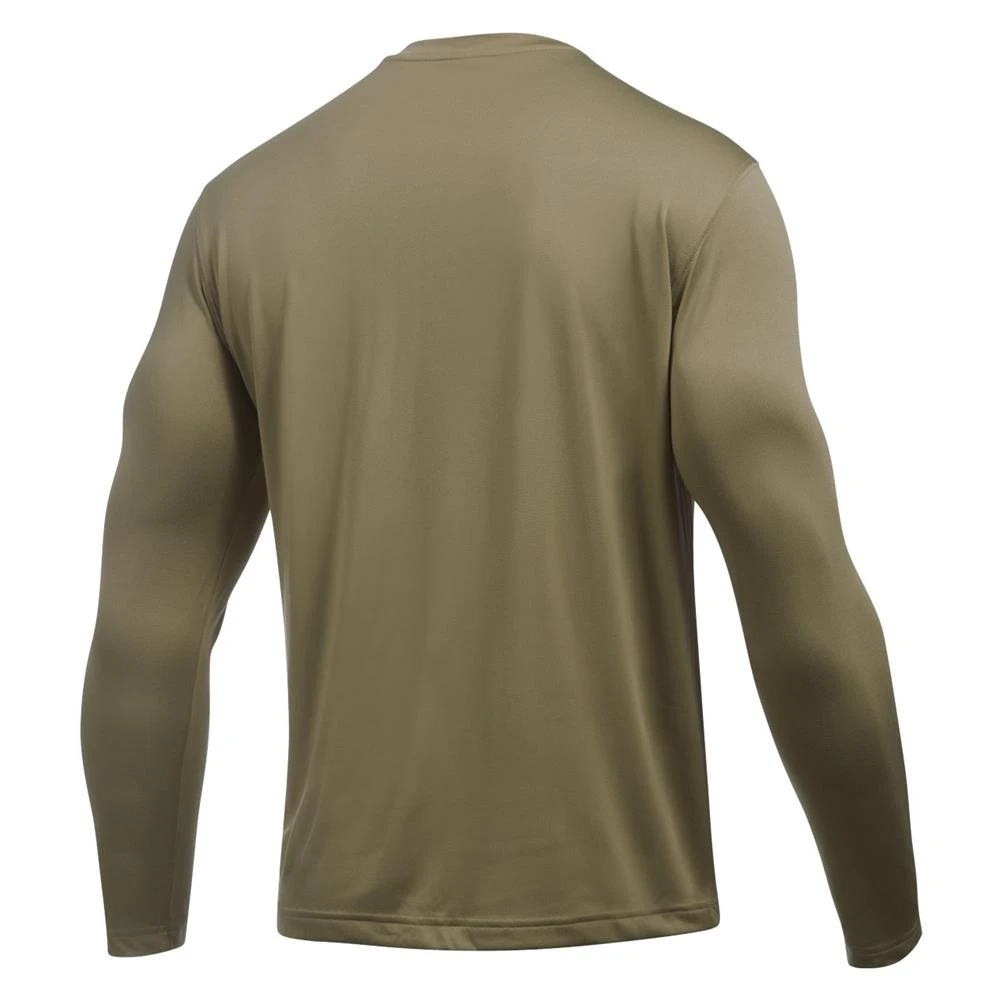 Men's Under Armour Tactical Tech Long Sleeve T-Shirt Tan 2 Men's Under Armour Tactical Tech Long Sleeve T-Shirt Tan - Image 2