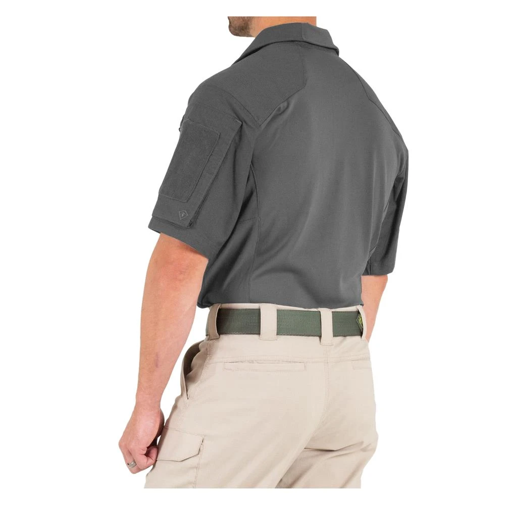 Men's First Tactical Defender Short Sleeve Shirt Gray 3 Men's First Tactical Defender Short Sleeve Shirt Gray - Image 3
