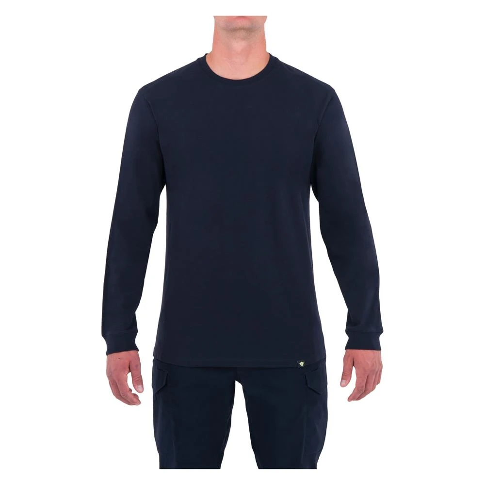 Men's First Tactical Tactix Long Sleeve T-Shirt Navy~1 3 Men's First Tactical Tactix Long Sleeve T-Shirt Navy~1 - Image 3