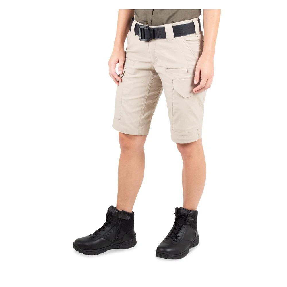 Women's First Tactical V2 Shorts Khaki~2 3 Women's First Tactical V2 Shorts Khaki~2 - Image 3