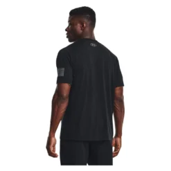 Men's Under Armour New Freedom Logo T-Shirt Black -TactiWear Sales Shop 2 1001 under armour new freedom logo t shirt black