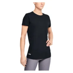 Women's Under Armour Tac Cotton T-Shirt Blue 8 Women's Under Armour Tac Cotton T-Shirt Blue -TactiWear Sales Shop 2 1001 under armour tac cotton t shirt dark navy blue