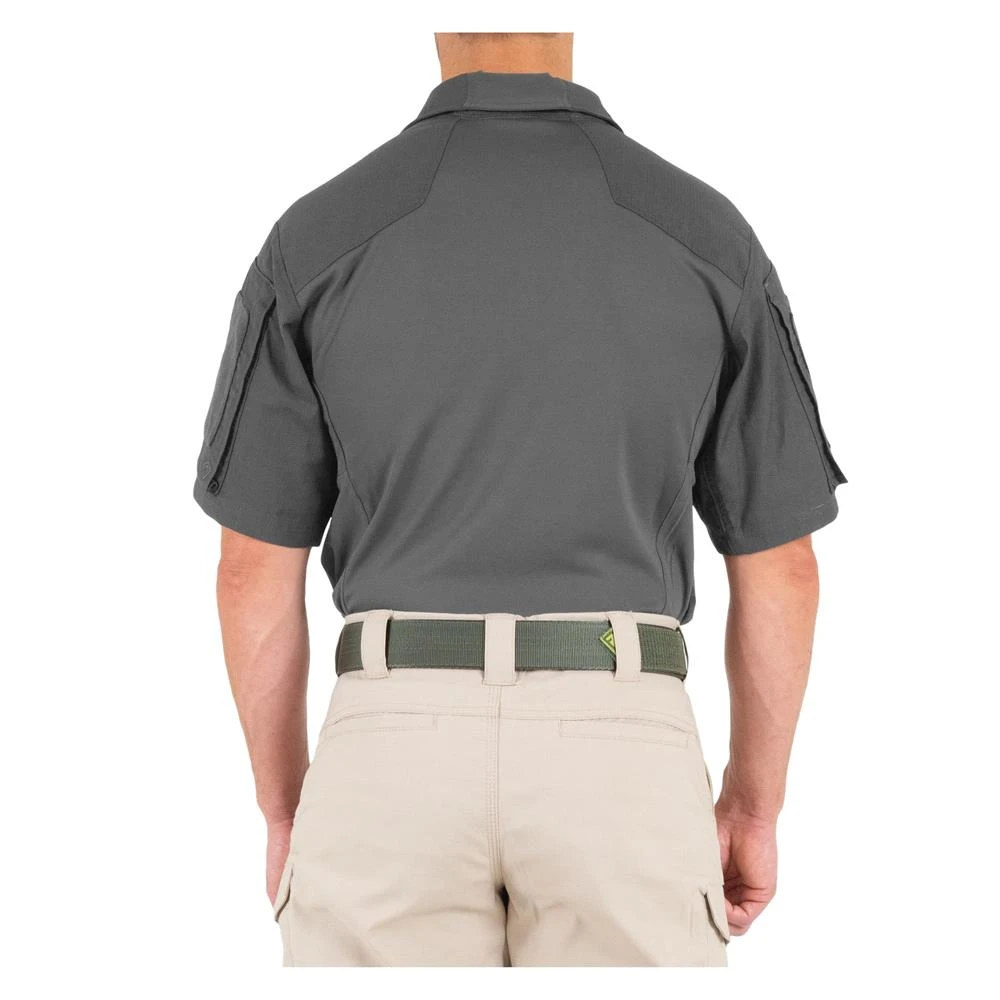 Men's First Tactical Defender Short Sleeve Shirt Gray 4 Men's First Tactical Defender Short Sleeve Shirt Gray - Image 4