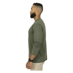 Men's Mission Made Long Sleeve Crew Neck T-Shirts (2 Pack) Olive 8 Men's Mission Made Long Sleeve Crew Neck T-Shirts (2 Pack) Olive -TactiWear Sales Shop 3 1001 mission made long sleeve crew neck t shirts 2 pack olive