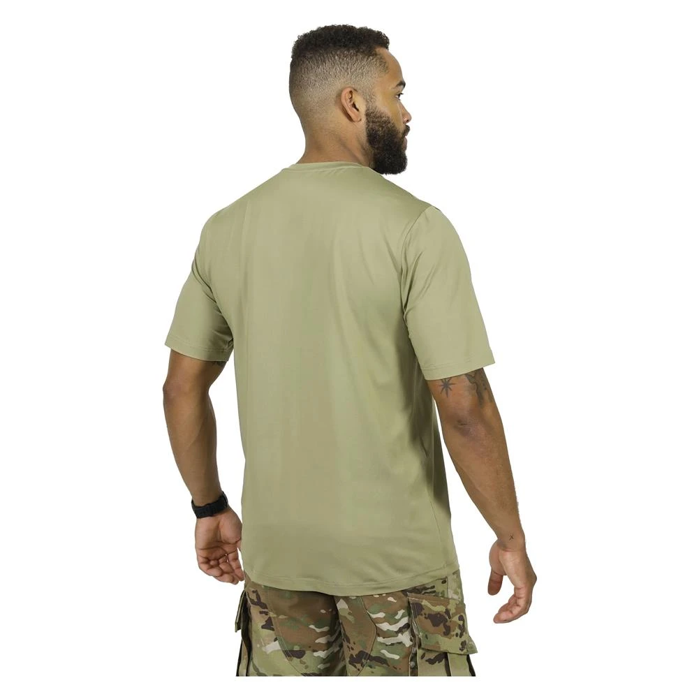 Men's Mission Made Performance T-Shirts (3 Pack) Tan 4 Men's Mission Made Performance T-Shirts (3 Pack) Tan - Image 4