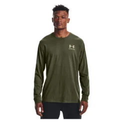Men's Under Armour Freedom Flag Long Sleeve T-Shirt Green -TactiWear Sales Shop 3 1001 under armour freedom flag long sleeve t shirt marine od green