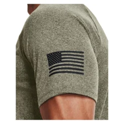 Men's Under Armour Freedom Tech T-Shirt Green 7 Men's Under Armour Freedom Tech T-Shirt Green -TactiWear Sales Shop 3 1001 under armour freedom tech t shirt green